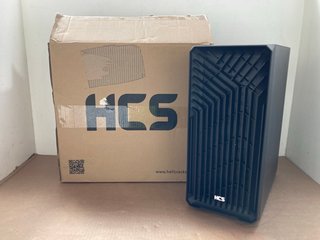 HCS COMPUTER FULL SYSTEM HARDSHELL CASE AND MOTHERBOARD ATTACHMENT IN BLACK: LOCATION - WA9