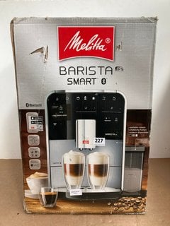 MELITTA TS SMART BARISTA F850 COFFEE MACHINE - RRP £669: LOCATION - WA10