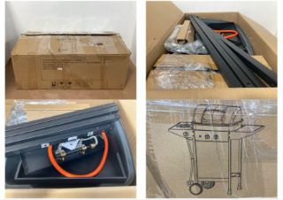 2 BURNER GAS BBQ WITH SIDE BURNER: LOCATION - A 12