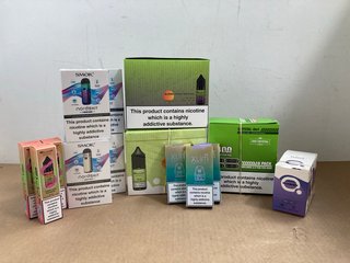 QTY OF ASSORTED VAPE ITEMS TO INCLUDE 4 X SMOK NORD 5 VAPE KITS (PLEASE NOTE: 18+YEARS ONLY. ID MAY BE REQUIRED): LOCATION - A 9