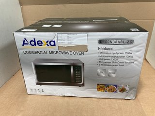 ADEXA COMMERCIAL MICROWAVE OVEN IN BLACK- MODEL NO D100N38ASL-ZC: LOCATION - B1