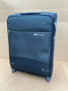 SAMSONITE SOFT SHELL 4 WHEELED SUITCASE IN BLACK: LOCATION - B4