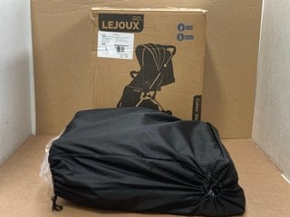 LEJOUX GO BABY STROLLER IN BLACK- RRP £139.98: LOCATION - B5