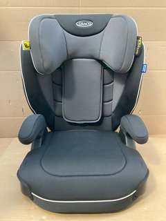 GRACO LOGICO L I-SIZE R129 HIGHBACK BOOSTER CAR SEAT IN MIDNIGHT: LOCATION - B10