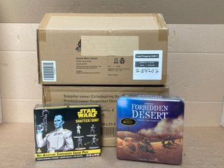 6 X STAR WARS SHATTERPOINT NOT ACCEPTING SURRENDERS SQUAD PACK TO INCLUDE 6 X GAMEWRIGHT FORBIDDEN DESERT THIRST FOR SURVIVAL GAMES: LOCATION - C13