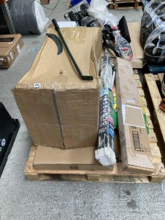 PALLET OF ASSORTED OUTDOOR ITEMS TO INCLUDE HANDWASH BOILER: LOCATION - A5 (KERBSIDE PALLET DELIVERY)