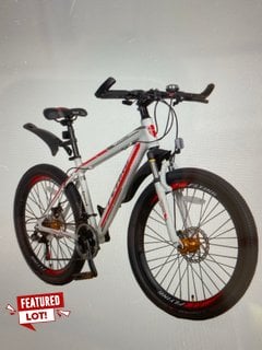 SUNRISE SPORT LIMITED FLYING 26" MOUNTAIN BIKE IN RED/WHITE RRP: £280: LOCATION - A1