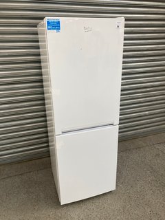 BEKO FRIDGE FREEZER IN WHITE MODEL: CFG4552W RRP: £329: LOCATION - A1