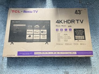 TCL ULTRA HD 4K HDR 43 INCH ROKU TV: LOCATION - AR9