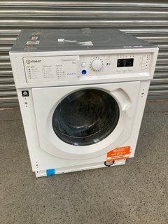 INDESIT 8KG INTEGRATED WASHING MACHINE MODEL: BI WMIL 81485 UK RRP: £400: LOCATION - A1