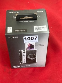 FUJIFILM INSTAX MINI EVO HYBRID INSTANT CAMERA - RRP £175: LOCATION - FRONT BOOTH