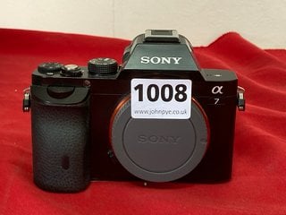 SONY A7 MIRRORLESS DIGITAL CAMERA IN BLACK: LOCATION - FRONT BOOTH