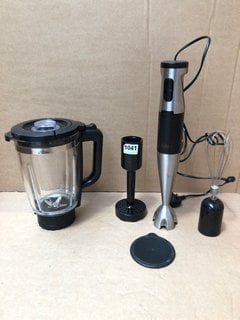 JOHN LEWIS & PARTNERS TABLETOP BLENDER (JUG ONLY) TO INCLUDE JOHN LEWIS & PARTNERS HAND BLENDER: LOCATION - AR2