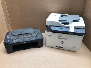 CANON TS 3350 PRINTER/SCANNER TO INCLUDE HP COLOUR LASER MFP 179FNW MULTI-PURPOSE PRINTER: LOCATION - AR8