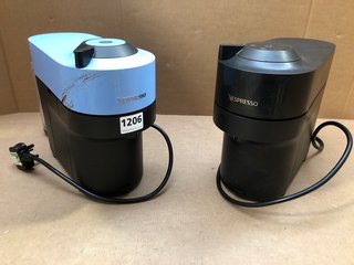 2 X NESPRESSO M-800 VERTUO POP COFFEE POD ESPRESSO MACHINES: LOCATION - BR4