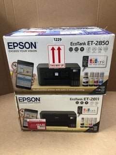 EPSON ECOTANK ET-2811 MULTI-PURPOSE PRINTER TO INCLUDE EPSON ECOTANK ET-2850 MULTI-PURPOSE PRINTER: LOCATION - BR5