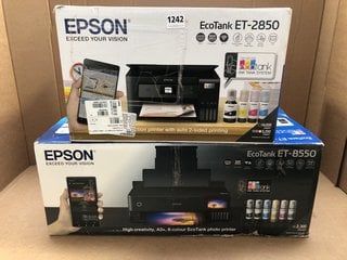 EPSON ECOTANK ET-8550 MULTI-PURPOSE PRINTER TO INCLUDE EPSON ECOTANK ET-2850 MULTI-PURPOSE PRINTER: LOCATION - BR5