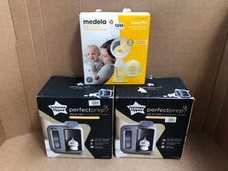 3 X MUM & BABY ITEMS TO INCLUDE TOMMEE TIPPEE PERFECT PREP BOTTLE MAKER: LOCATION - BR6