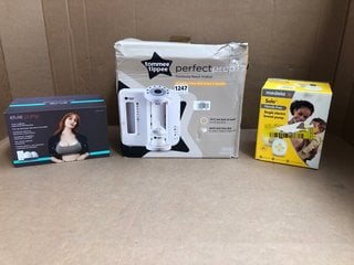 3 X MUM & BABY ITEMS TO INCLUDE MEDELA SOLO HANDS-FREE SINGLE ELECTRIC BREAST PUMP: LOCATION - BR6