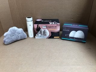 4 X ASSORTED MUM & BABY ITEMS TO INCLUDE TOMMEE TIPPEE MADE FOR ME IN-BRA WEARABLE BREAST PUMP: LOCATION - BR6