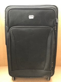 JOHN LEWIS & PARTNERS LARGE SOFT SHELL SUITCASE IN BLACK: LOCATION - BR9