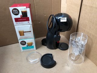 NESCAFE DOLCE GUSTO PICCOLO XS VALUABLE AUTOMATIC COFFEE MACHINE BUNDLE TO INCLUDE MULTI-PACK CAFE AU LAIT - BBE 31/01/2025: LOCATION - BR11