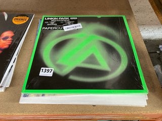 QTY OF MUSIC VINYLS TO INCLUDE LINKIN PARK PAPERCUTS: LOCATION - BR16