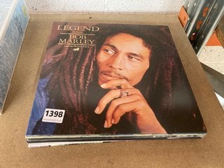 QTY OF MUSIC VINYLS TO INCLUDE BOB MARLEY AND THE WAILERS: LOCATION - BR16