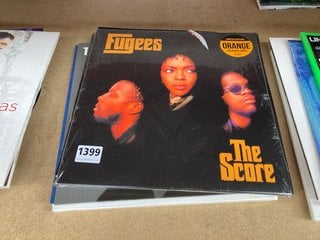 QTY OF MUSIC VINYLS TO INCLUDE FUGEES THE SCORE: LOCATION - BR16