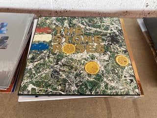 QTY OF MUSIC VINYLS TO INCLUDE THE STONE ROSES: LOCATION - BR16