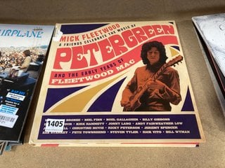 QTY OF MUSIC VINYLS TO INCLUDE MICK FLEETWOOD PETER GREEN: LOCATION - BR16