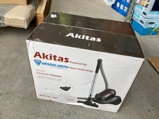 AKITAS DELUXE CORDED VACUUM CLEANER: LOCATION - BR17