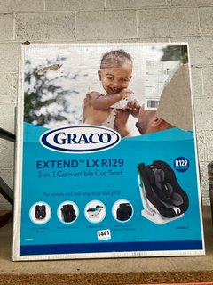 GRACO EXTEND LX R129 2 IN 1 CONVERTIBLE CAR SEAT: LOCATION - BR18