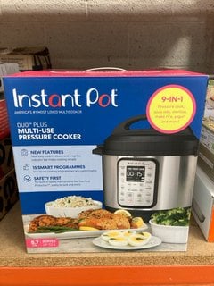 INSTANT DUO PLUS 60 MULTI-USE PRESSURE COOKER: LOCATION - BR18