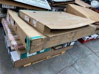 (COLLECTION ONLY) PALLET OF ASSORTED TV'S TO INCLUDE HISENSE 65E6KTUK (PCB BOARDS REMOVED, SPARES AND REPAIRS ONLY): LOCATION - A7