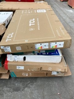 (COLLECTION ONLY) PALLET OF ASSORTED TV'S TO INCLUDE TCL 65P638KX7 (PCB BOARDS REMOVED, SPARES AND REPAIRS ONLY): LOCATION - A7