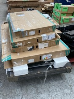 (COLLECTION ONLY) PALLET OF ASSORTED TVS TO INCLUDE SAMSUNG 50E6KTUK (PCB BOARDS REMOVED, SPARES AND REPAIRS ONLY): LOCATION - A8