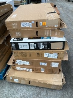 (COLLECTION ONLY) PALLET OF ASSORTED TVS TO INCLUDE SAMSUNG CU7100 (PCB BOARDS REMOVED, SPARES AND REPAIRS ONLY): LOCATION - A8