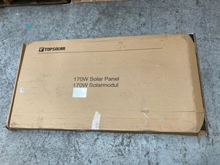 TOP SOLAR 170W SOLAR PANEL: LOCATION - AR19