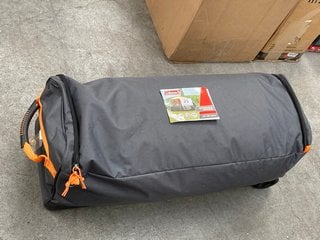 COLEMAN OCTAGON 8 ORANGE TENT - RRP £175: LOCATION - A2