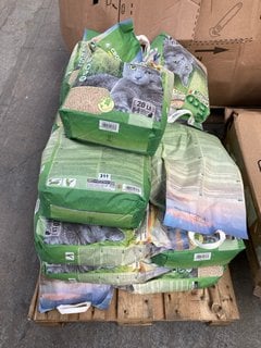 PALLET OF 20L BAGS OF CROCI ECO CLEAN CAT LITTER: LOCATION - B5 (KERBSIDE PALLET DELIVERY)