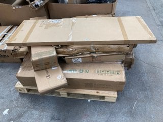 PALLET OF ASSORTED FURNITURE TO INCLUDE ARLINGTON RADIATOR COVER: LOCATION - B6 (KERBSIDE PALLET DELIVERY)