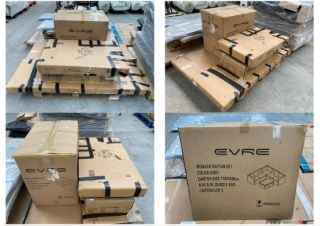 5 X FURNITURE ITEMS TO INCLUDE EVRE MONACO RATTAN SET: LOCATION - A4 (KERBSIDE PALLET DELIVERY)