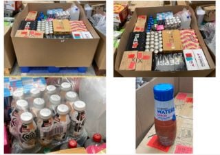 (COLLECTION ONLY) PALLET OF ASSORTED DRINK ITEMS TO INCLUDE MULLER FRIJJ COOKIE DOUGH MILKSHAKES - BBE 25/09/2024: LOCATION - A5