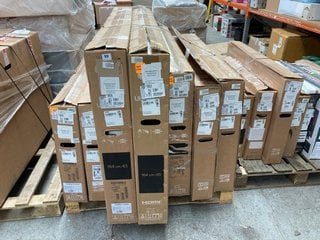 (COLLECTION ONLY) PALLET OF ASSORTED TV'S TO INCLUDE LG 65UT73006LA, SAMSUNG QE50Q67D (PCB BOARDS REMOVED, SPARES AND REPAIRS ONLY): LOCATION - A6