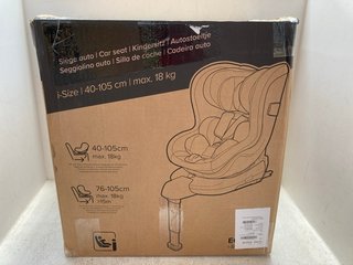 ECE R129 I-SIZE UNIVERSAL CHILDRENS CAR SEAT: LOCATION - A4