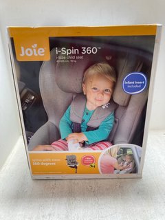 JOIE I - SPIN 360 I-SIZE CHILDRENS CAR SEAT RRP - £249: LOCATION - A6