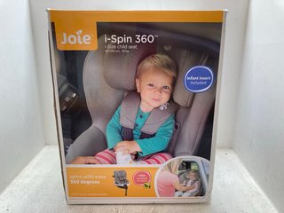 JOIE I - SPIN 360 I-SIZE CHILDRENS CAR SEAT RRP - £249: LOCATION - A6