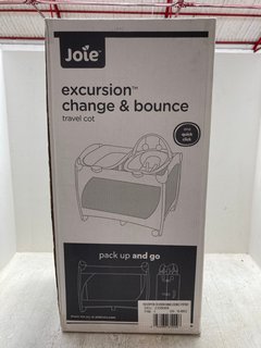 JOIE EXCURSION CHANGE & BOUNCE TRAVEL COT RRP - £190: LOCATION - A8