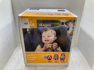 JOIE STAGES GROUP 0+/1/2 CHILDRENS CAR SEAT RRP - £100: LOCATION - A9